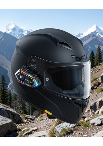 Çift Telefon Destekli Bluetooth Kask Kulaklık Uczzzy20intercom-1