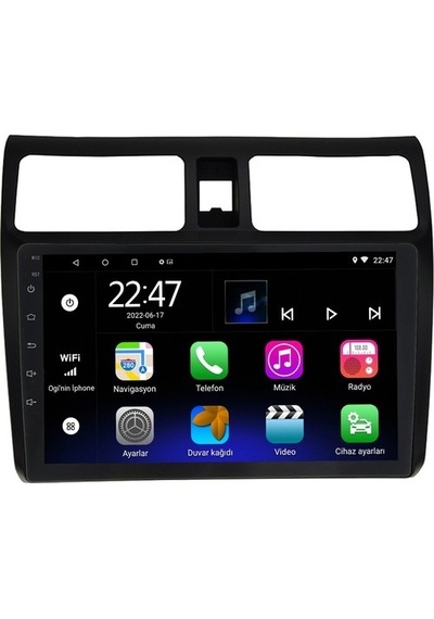 Celali Tuning Suzuki Swift 2010-2012 Android 12 Carplay Navigasyon Multimedya - 2gb Ram 32gb Hdd