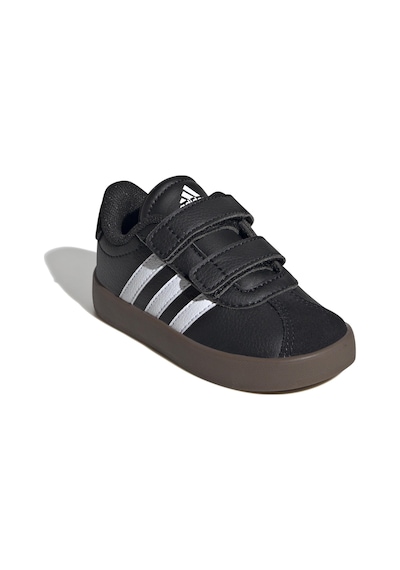 Adidas Vl Court 3.0 Cf I Unisex Bebek Sneaker-siyah Siyah