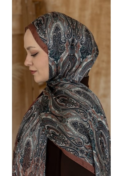 Locella 75 X 180 - İdol İpek Şal-5014-04932 Kiremit