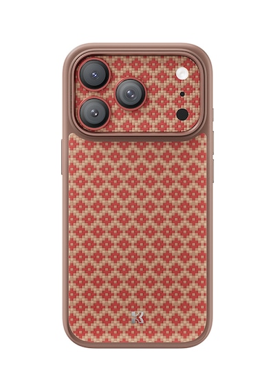 Apple Uyumlu   iPhone 17 Pro Benks Armorwarrior Armorgrid Serisi Kevlar Kamera Lens Koruyucu Turuncu