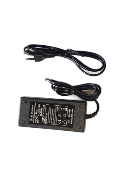 42v 2a Elektrikli Scooter Şarj Cihazı - 36v Batarya Uyumlu Adaptör