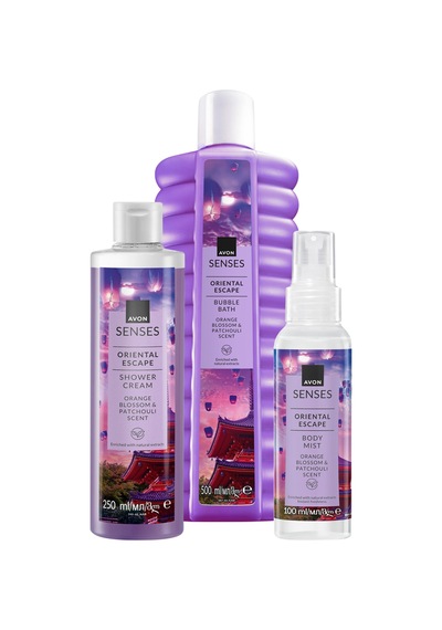 Senses Oriental Escape Portakal Çiçeği Ve Paçuli Kokulu Banyo Paketi Fresh