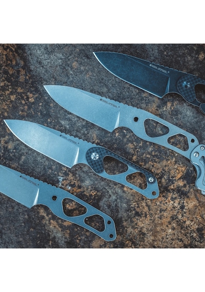 Real Steel Cormorant Apex Karbon Fiber Sap 14c28n Çelik Kamp Bıçağı 3724 Kum