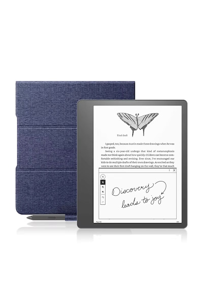 Amazon Kindle Scribe 2022 - 2024 Kılıfı Mavi