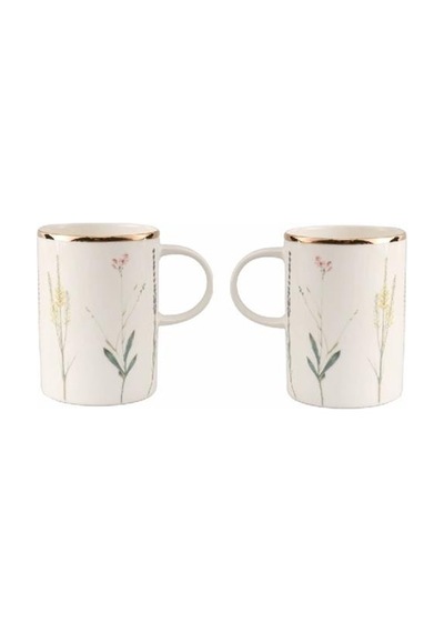 Porland Botanical Desen10 2& 039 Li Kupa 340 Cc Çok Renkli