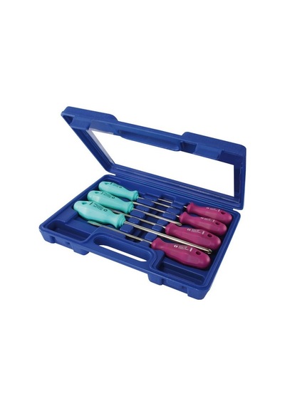 Narex 862403 Tornavida Seti 7 Parça Plastik Çantalı