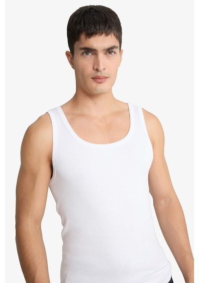 Defacto Slim Fit Dar Kesim Kaşkorse 2li Atlet C9607ax25wnbk81 Siyah-bk81