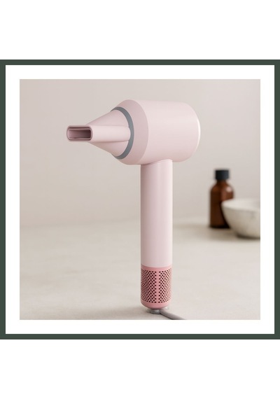 Bezos Saç Kurutma Makinesi 1500w Bldc Turbo Pembe Nhr