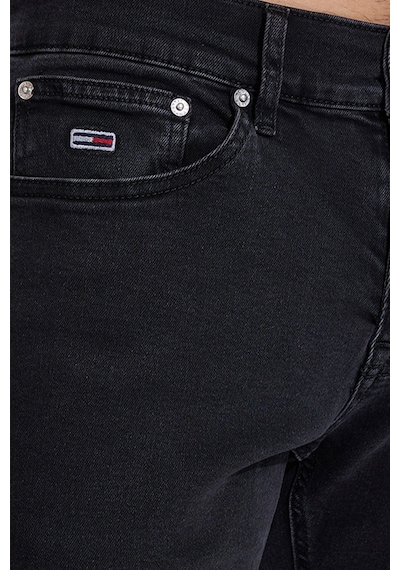 Tommy Hilfiger Erkek Jean Siyah