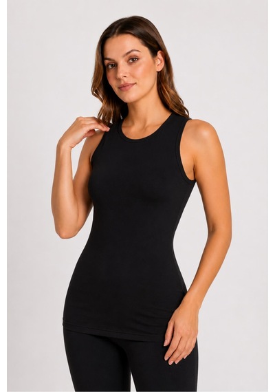 Gd Goldoremi Premium Kadın Büyük Beden Bambu Nefes Alabilen Kumaş Kolsuz Sıfır Kol Body Atlet Siyah Gd Goldoremi Premium Kadın Büyük Beden Bambu Nefes Alabilen Kumaş Kolsuz Sıfır Kol Body Atlet Siyah