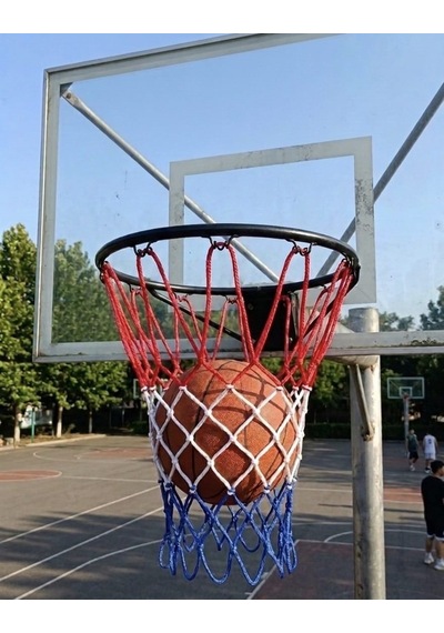 Premium Bahçe Aktivite Salon Bf-100 Basketbol Filesi Renkli Çift