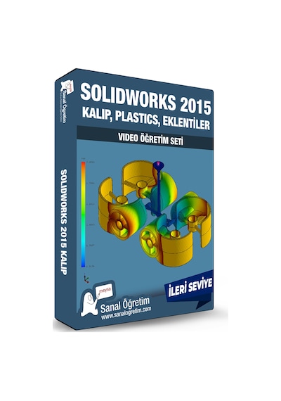 SolidWorks 2015 Kalıp, Plastics, Eklentiler Video Eğitim Seti