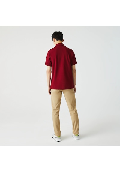 Lacoste Erkek Classic Fit L.12.12 Bordo Polo Yaka Tişört Bordo