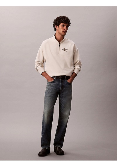 Calvin Klein Erkek Sweat Lv04rd236g 67u Beyaz Beyaz
