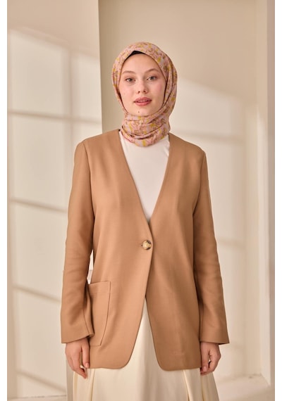 Silk Home Soft Eşarp 73091-25 Yavruağzı, Haki, Yağ Yeşili, Gümüş
