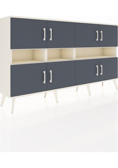 Arges Konsol 8 Raflı 8 Kapaklı 176x30x99 Aytaşı-antrasit/aytaşı Antrasıt/aytası - Aytası Arges Konsol 8 Raflı 8 Kapaklı 176x30x99 Aytaşı-antrasit/aytaşı Antrasıt/aytası - Aytası