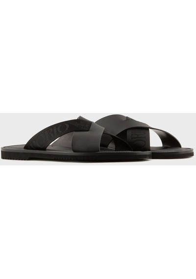 Emporio Armani Erkek Terlik X4p124 Xn787 K001 Siyah