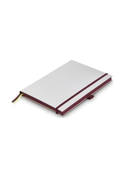 Sert Kapak Defter A5 Siyah Mor 103 Ivory