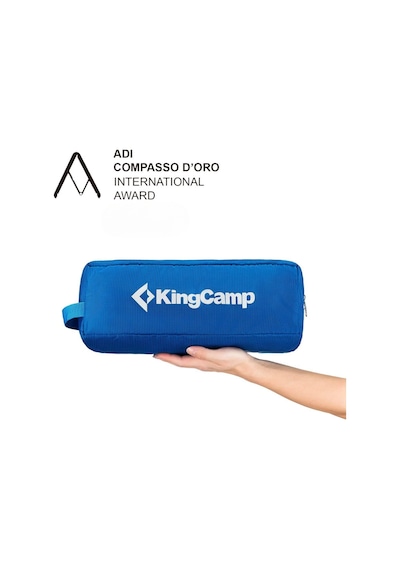 Kingcamp Sequoia Ultralight Katlanır Kampet Portatif Yatak Blue/blk Mavi