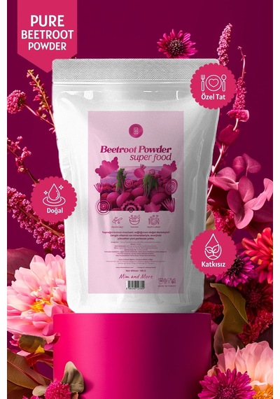 Doğal Pancar Tozu - Superfood Beetroot Powder, 100 G