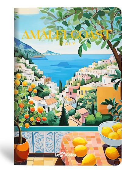 4'lü Coastal Cıtıes Defter Seti Çizgisiz 13x20