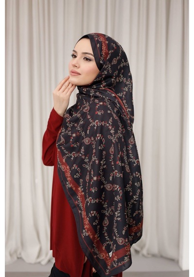 Mimiyum Nazenin Desen-soft Şal Çok Renkli
