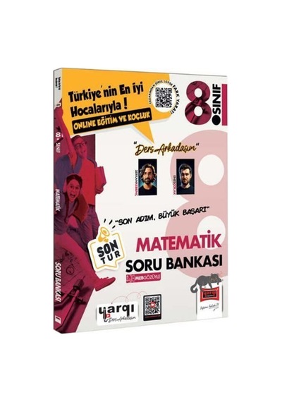 Yargı Ders Arkadaşım 8. Sınıf Lgs Matematik Son Tur Soru Banka...