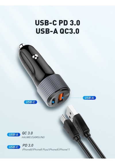 Ldnıo Car Charger C510q İos