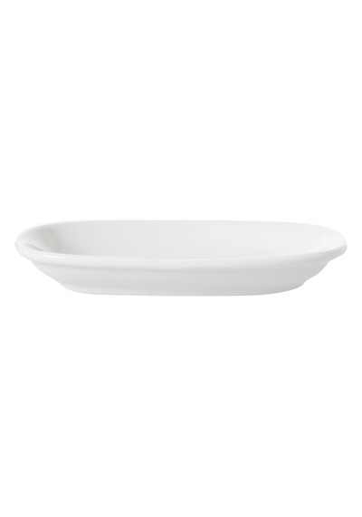 Mudo Home Natura Kayık Tabak 16cm Beyaz