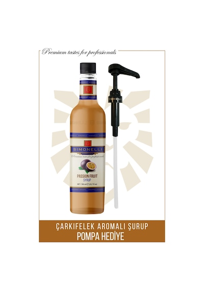 Simonelli Kahve Şurubu | Çarkıfelek | 70 CL | + Pompa