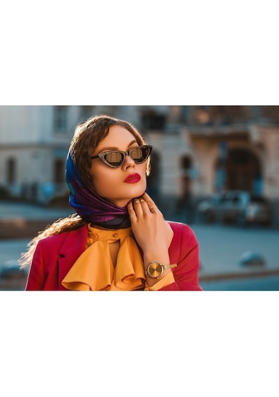 Kinary Cat Eye Güneş Gözlüğü Siyah 1010