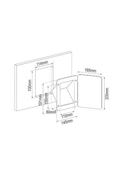 Dolum Ağzı Ve Yuvası Su Geçirmez Kapak 38mm Tekne Karavan Water
