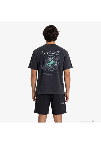 Anta Anta Skate Erkek Siyah T-shirt 852628120 2800282