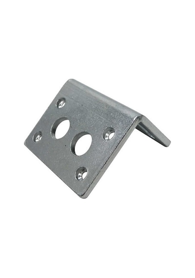 Jgy370 Dc Motor Montaj Parçası Bracket Çelik L Demir Parça