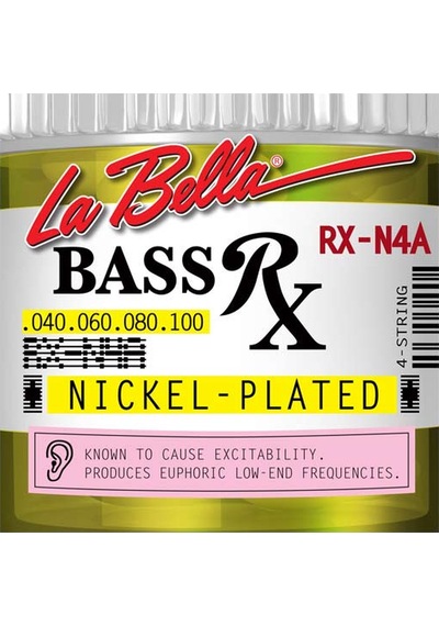 La Bella Lb-rx-n4a Bas Gitar Teli Rx Serisi 4 Telli Nikel Kap