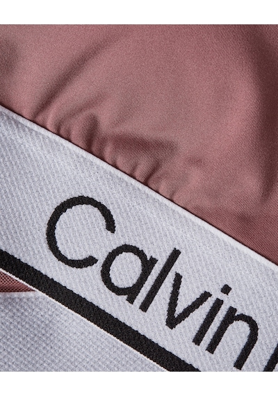 Calvin Klein Kadın Marka Logolu Elastik Bel Bantlı Pembe Spor Sütyeni 00gws4k170 Lko