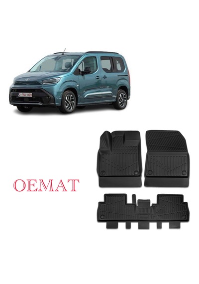 Toyota Proace City Havuzlu Paspas