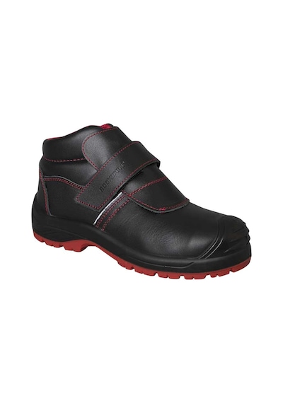 Rockwell Hector S3 Hro İş Güvenliği Ayakkabısı Siyah  -  Kırmızı