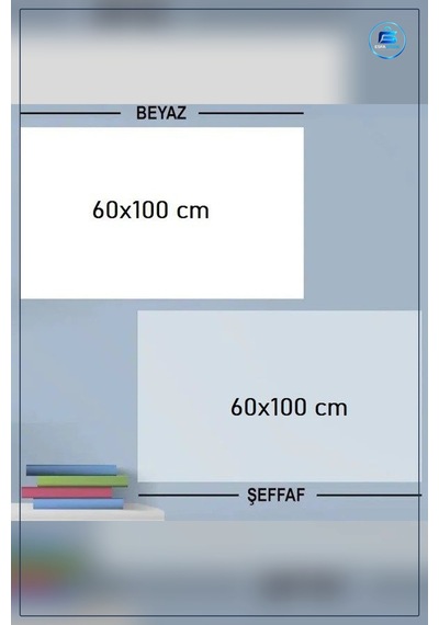 Ders Çalışma Yazı Tahtası Manyetik Duvar Stickerı Kullanışlı Daya Çok Renkli