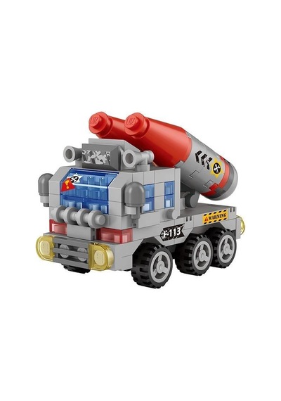 Lz8615 Loz Araba Blok Seti Mini Poşet 150 Parça - Life Mavi
