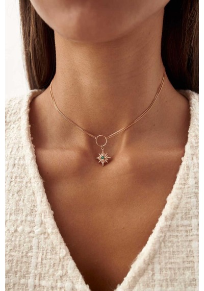 Kutup Yıldızı Choker Kolye