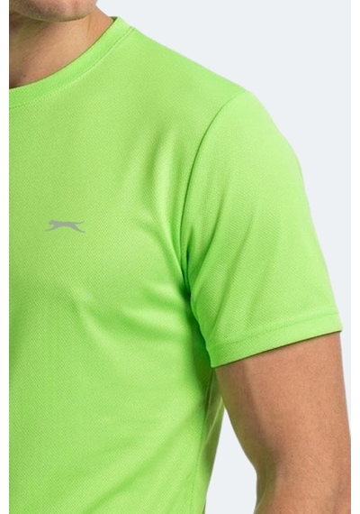 Slazenger Haunted I Erkek Neon Yeşil Tişört