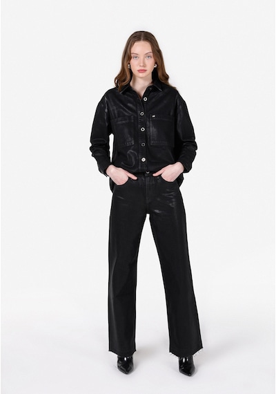 Colins Regular Fit Yüksel Bel Geniş Paça Kadın Siyah Jean Pantolon Cl1072272 Q1.v1 Dn43958 Denim Colins Regular Fit Yüksel Bel Geniş Paça Kadın Siyah Jean Pantolon Cl1072272 Q1.v1 Dn43958 Denim