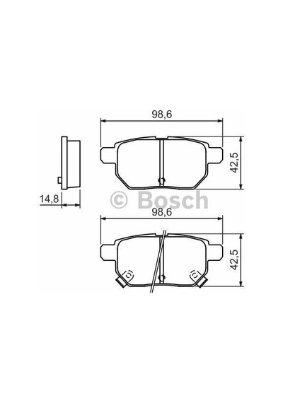BOSCH 986494328 DİSK BALATA