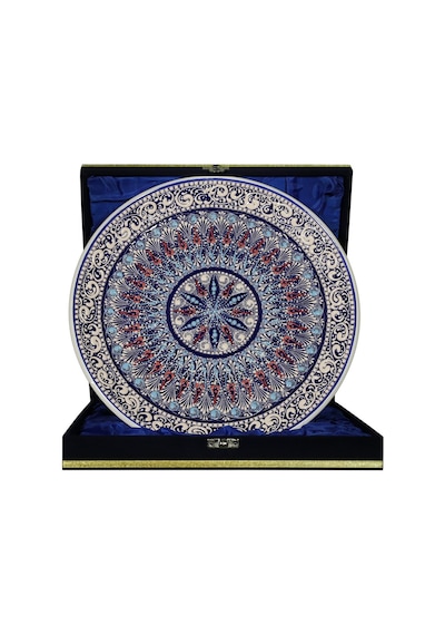 E38 El İşçiliği Çini Tabak 30 Cm - 6653