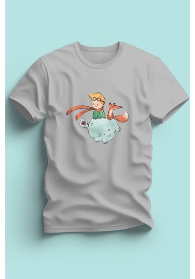 Maki Home Kaliteli Penye Kız Çocuk Baskılı Tshirt 5 6 7 8 9 10 11 12 13 14 Yaş Kucuk Prens Petit Prince Gri Maki Home Kaliteli Penye Kız Çocuk Baskılı Tshirt 5 6 7 8 9 10 11 12 13 14 Yaş Kucuk Prens Petit Prince Gri