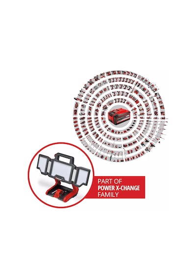 Einhell TP-CL 18/3000 Li Set - Solo Akülü Projektör (Tripod Takılabilir) (Akü ve Şarj Hariç) - 4514170