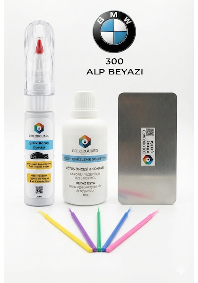 Bmw 300 Alp Beyazı İğneli Ve Fırçalı 2 Si 1 Arada Rötuş Boyası Yüzey Temizleme Solüsyonu Profesyonel Ve Çapaksız Rötuş Çeliği 5'li Uygulama Çubuğu Seti Bmw 300 Alp Beyazı İğneli Ve Fırçalı 2 Si 1 Arada Rötuş Boyası Yüzey Temizleme Solüsyonu Profesyonel Ve Çapaksız Rötuş Çeliği 5'li Uygulama Çubuğu Seti