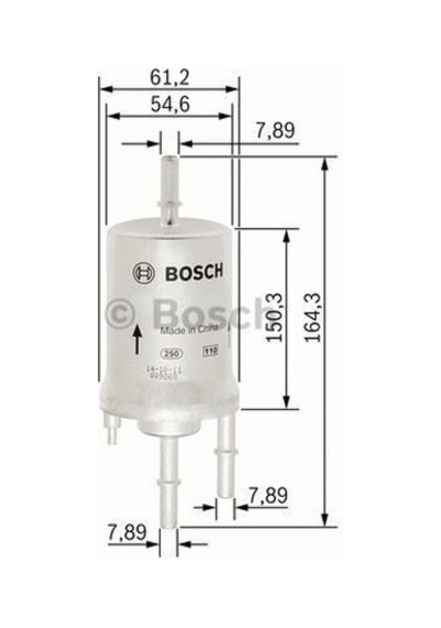 BOSCH F026403006 BENZİN FİLTRESİ GOLF V POLO V JETTA III / A3 / C